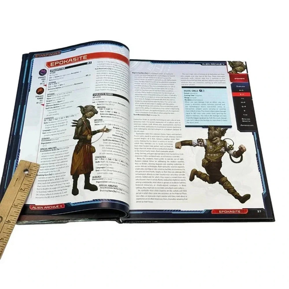 Paizo Starfinder Alien Archive 4 Book Role Play Game HC New - Picture 8 of 8